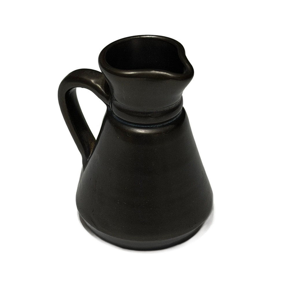 Vintage Prinknash Pottery Miniature Jug Decorative Art Pottery Dark Bronze